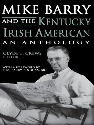cover image of Mike Barry and the Kentucky Irish American